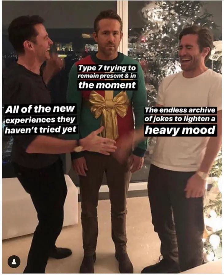 The Struggles of Being a Seven - enneagram 7 memes
