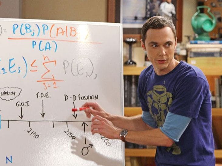 Dr. Sheldon Cooper (The Big Bang Theory) - enneagram 5 fictional characters