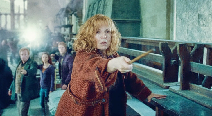 Molly Weasley (“Harry Potter” book series by J.K. Rowling)
