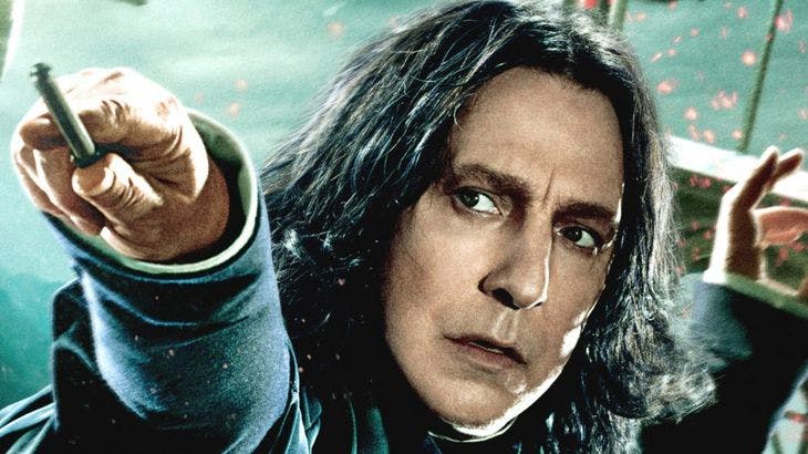 Professor Severus Snape (the Harry Potter series) - enneagram 5 fictional characters