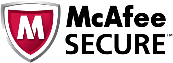 MCafee secure logo